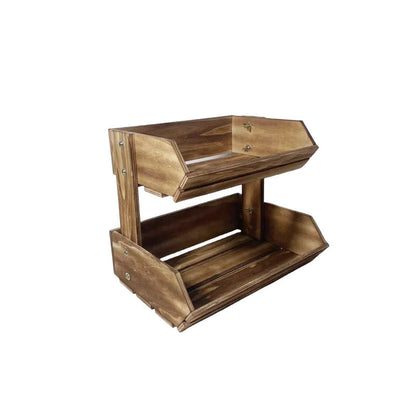 2-Tier Fruit Basket Kitchen Storage - Dimensions